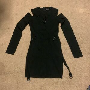 Killstars black Sulpher Glow Mini Dress